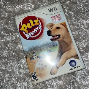 WII Game: “Petz Sports” for sale!
